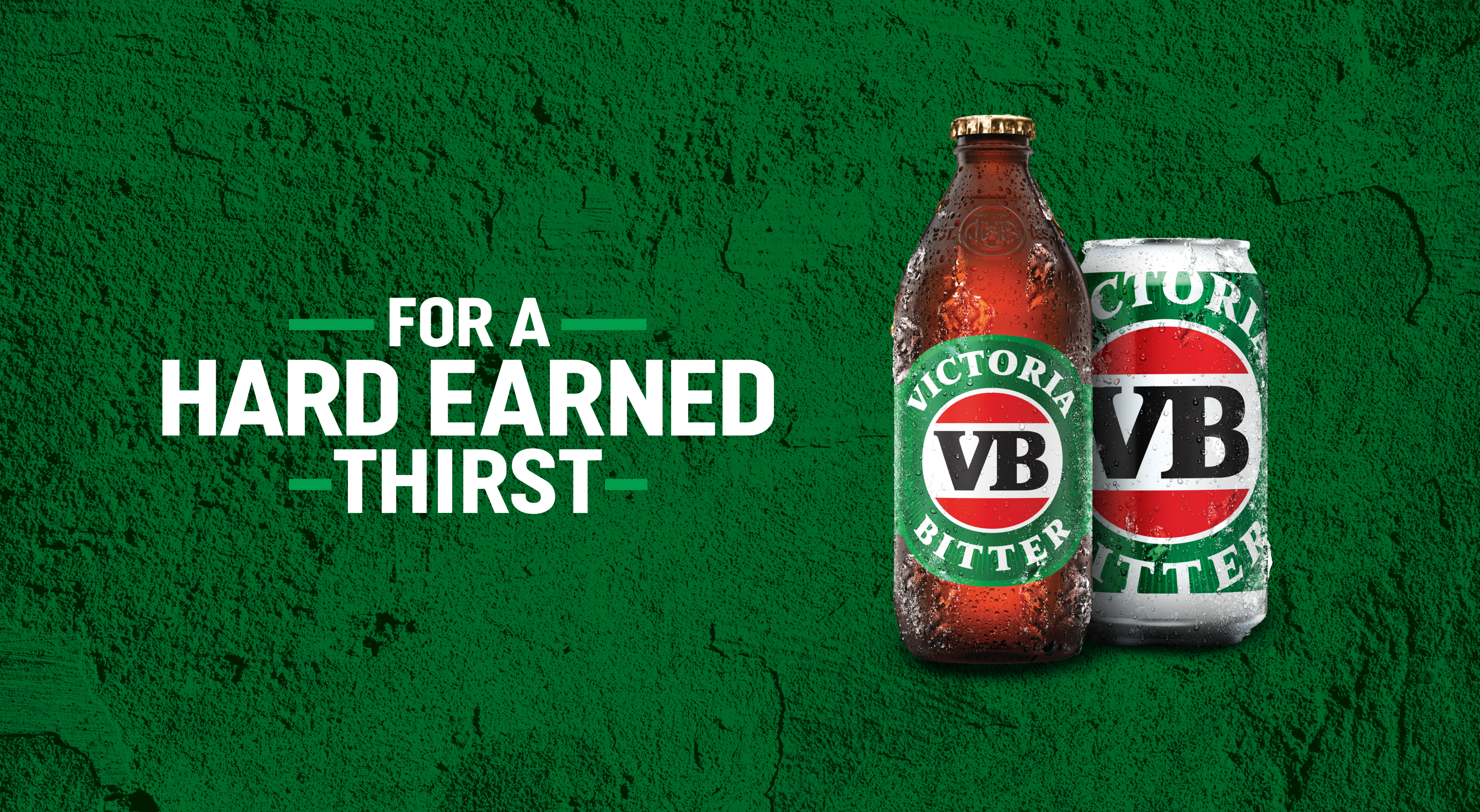 For a hard earned thirst