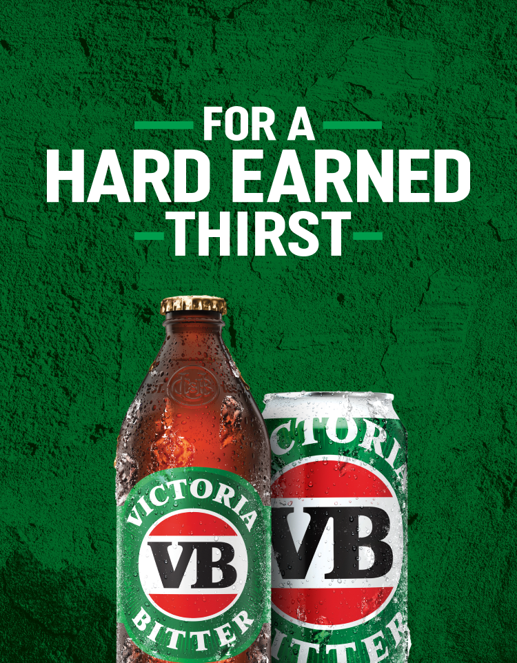 For a hard earned thirst